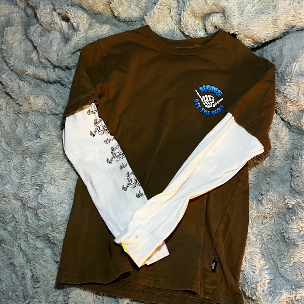 Vans Tan Long Sleeve Tee